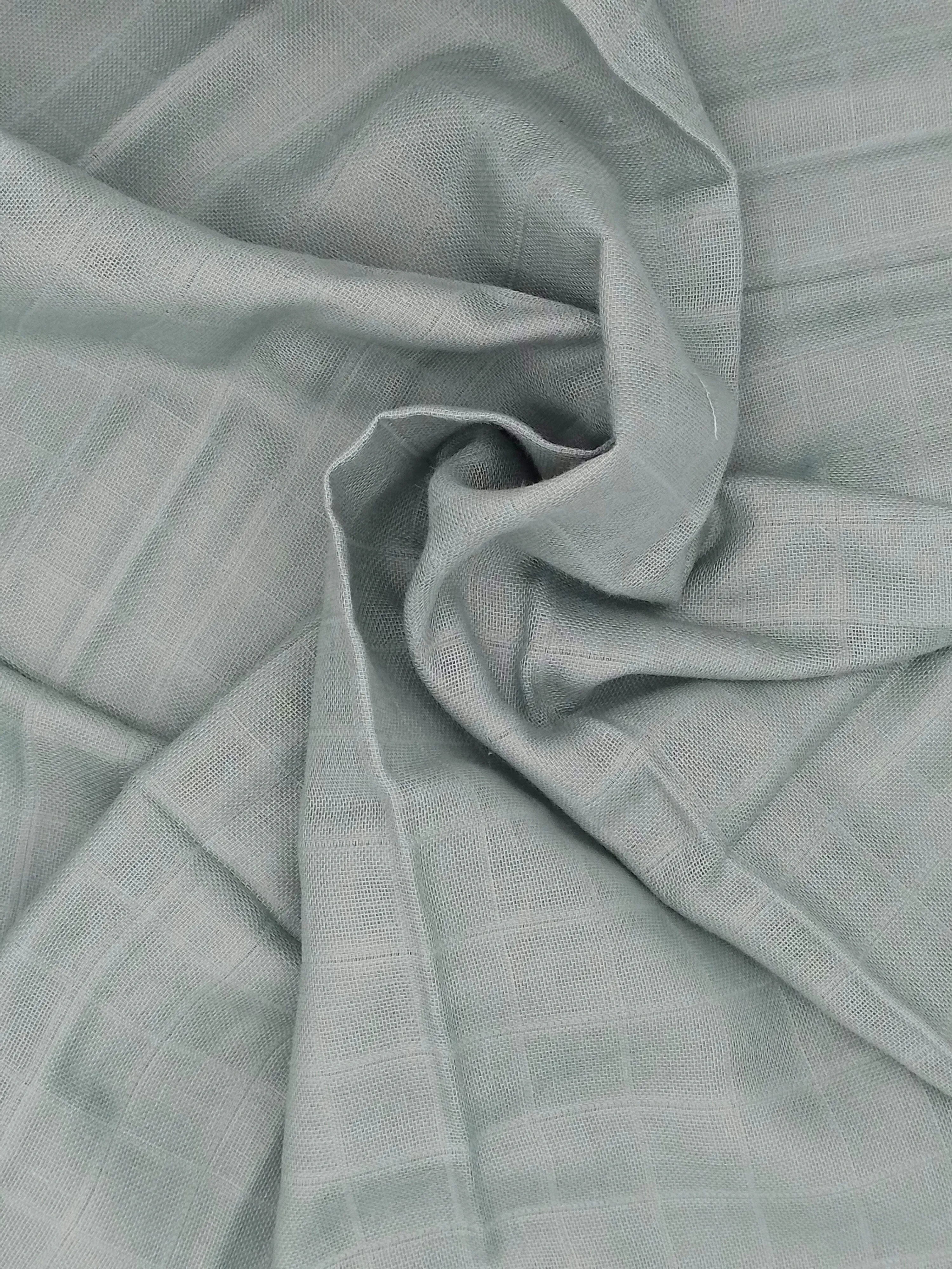 100% Pure Cotton Muslin - 70cm x 70cm - Teal