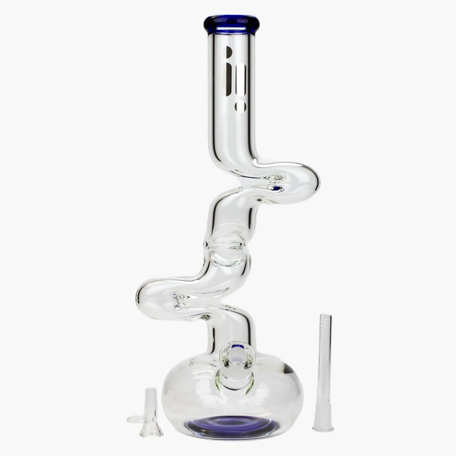 17.5" Infyniti 7mm Glass Kink Zong Bong