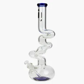 17.5" Infyniti 7mm Glass Kink Zong Bong