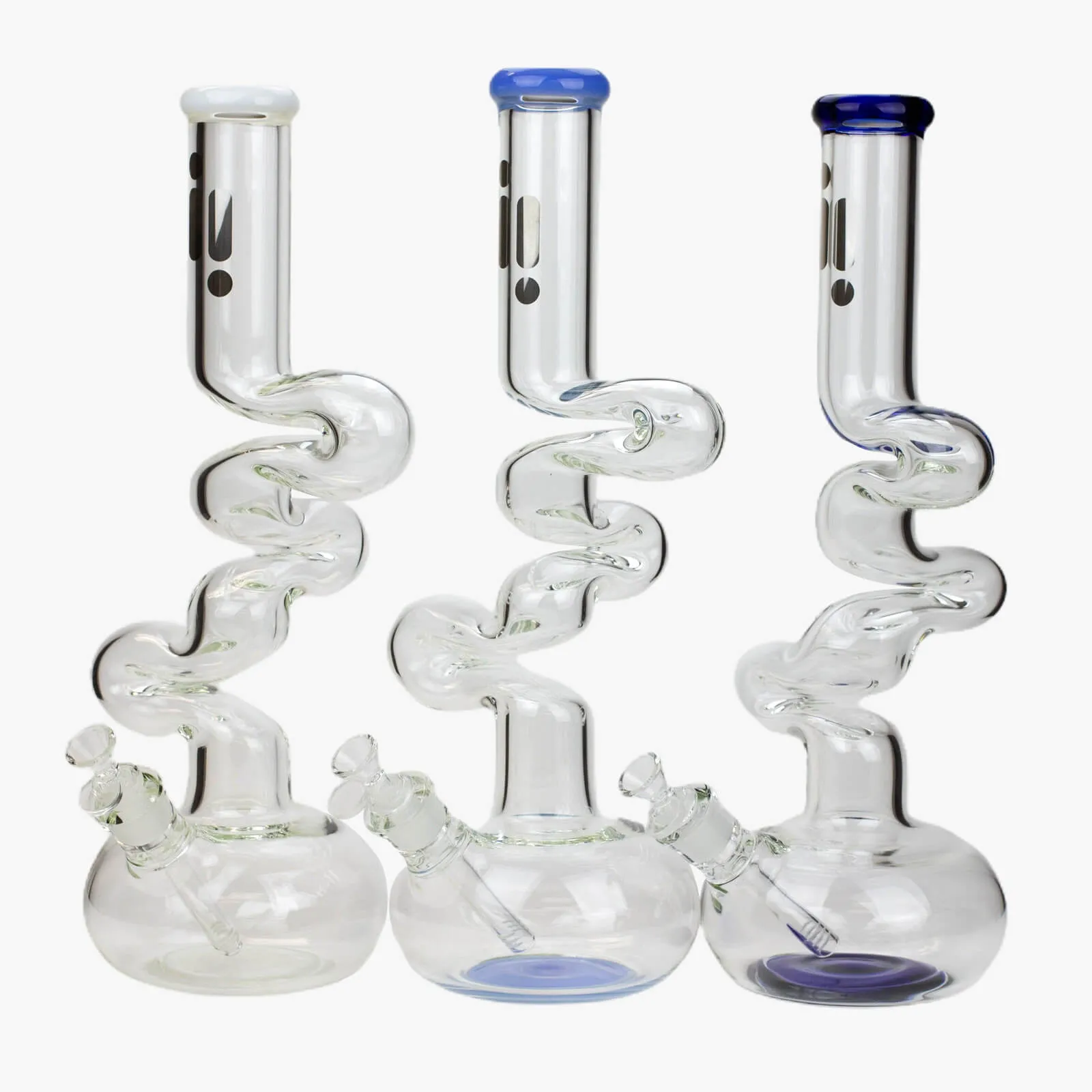 17.5" Infyniti 7mm Glass Kink Zong Bong