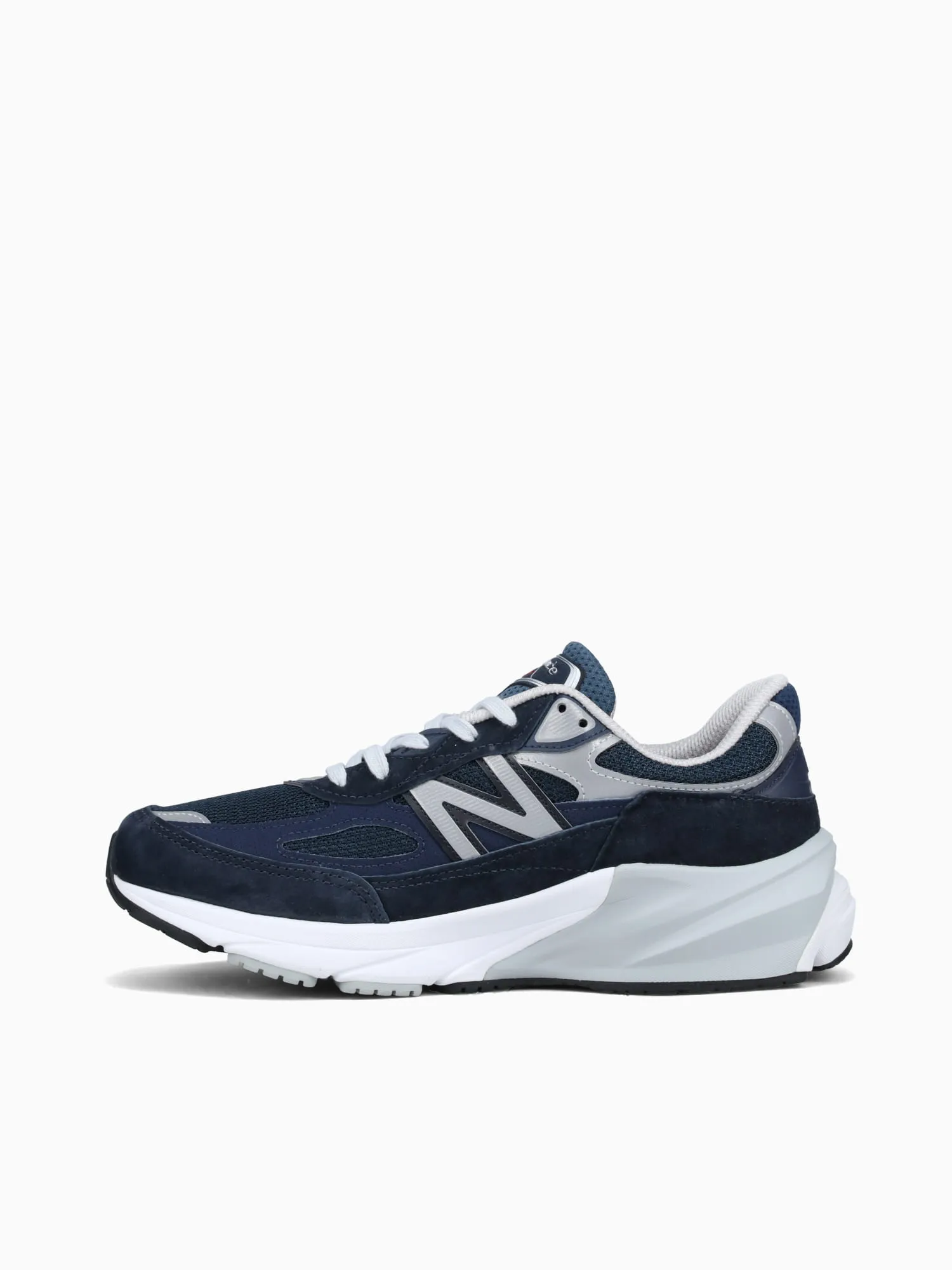 990v6 Navy Suede