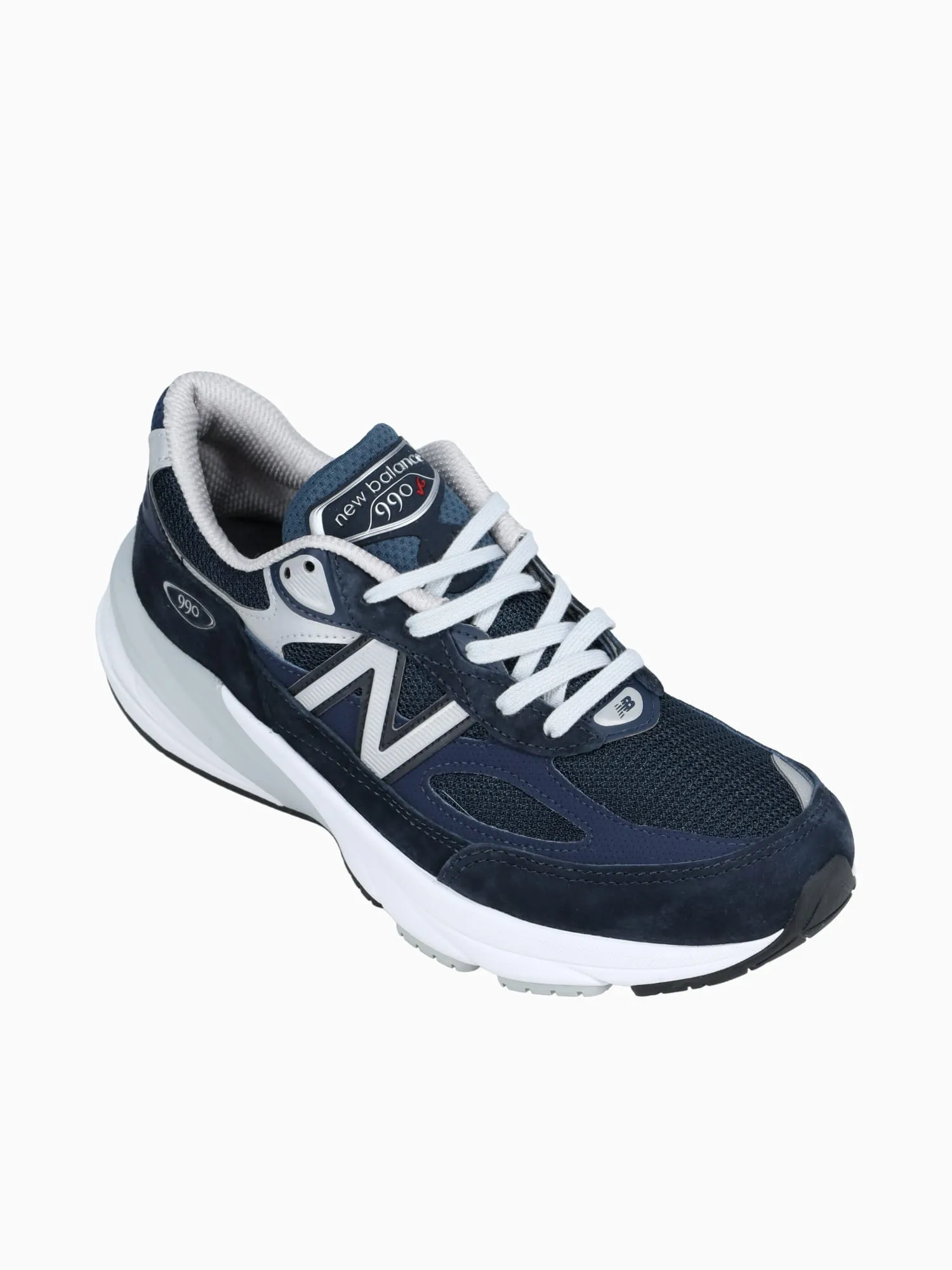 990v6 Navy Suede