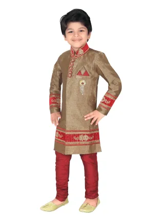 AHHAAAA Kid's Ethnic Sherwani and Breeches Set for Boys