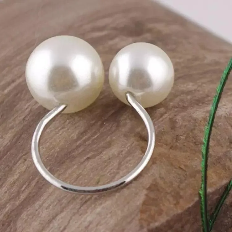 Arista Open Pearl Ring - LAST CHANCE