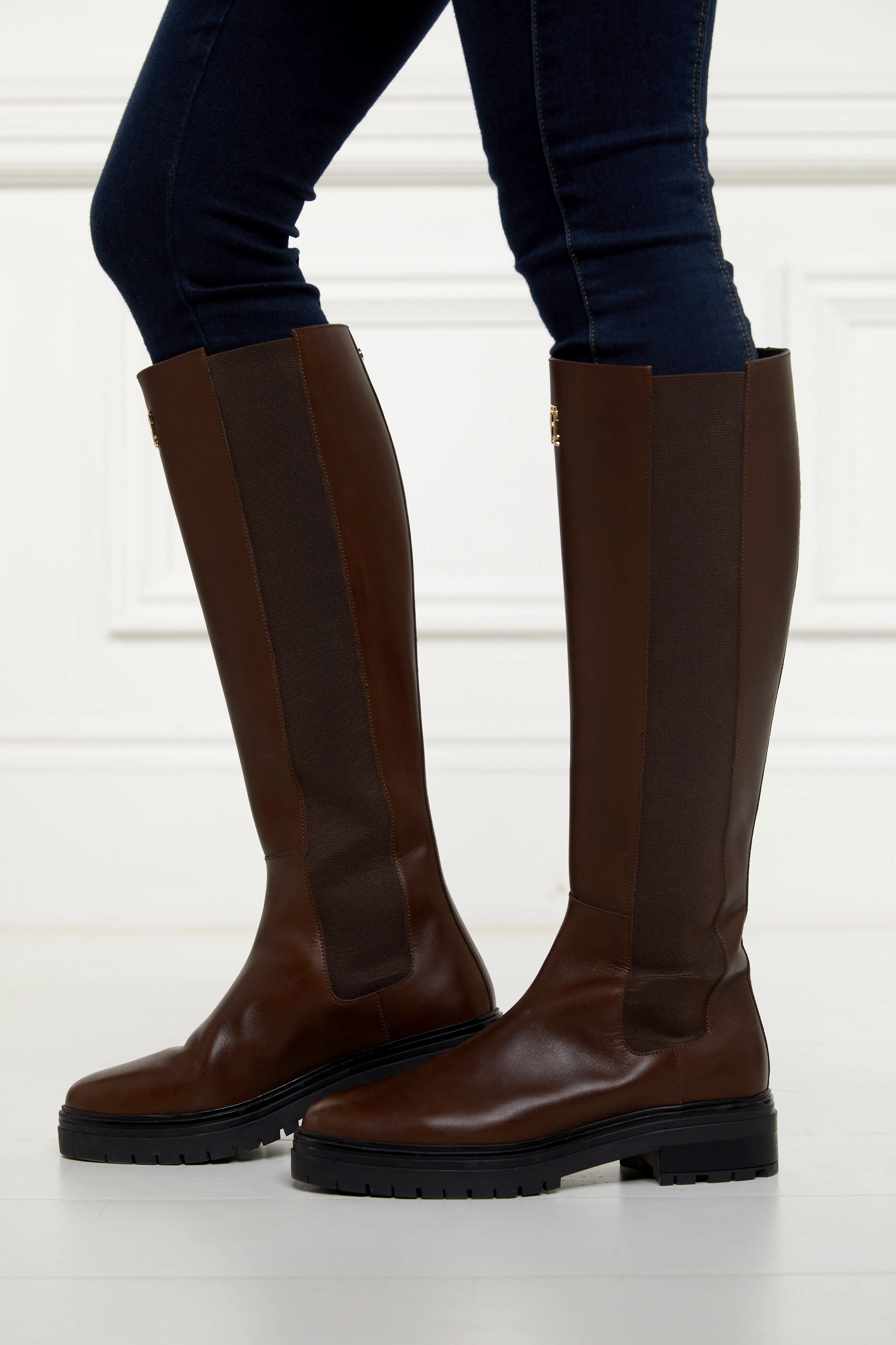 Astoria Knee Boot (Rich Chocolate)