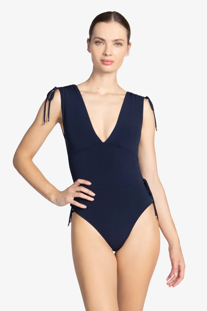 AUBREY V PLUNGE ONE PIECE - Spring Edition