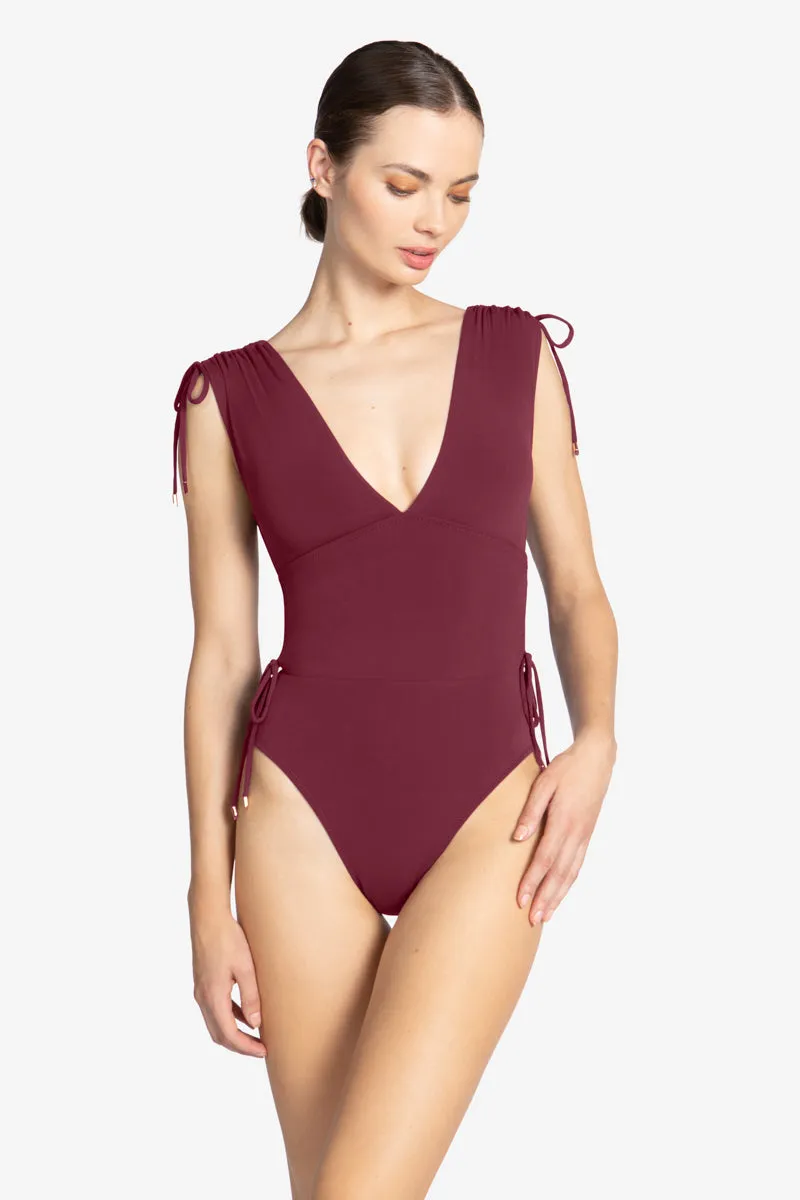 AUBREY V PLUNGE ONE PIECE - Spring Edition