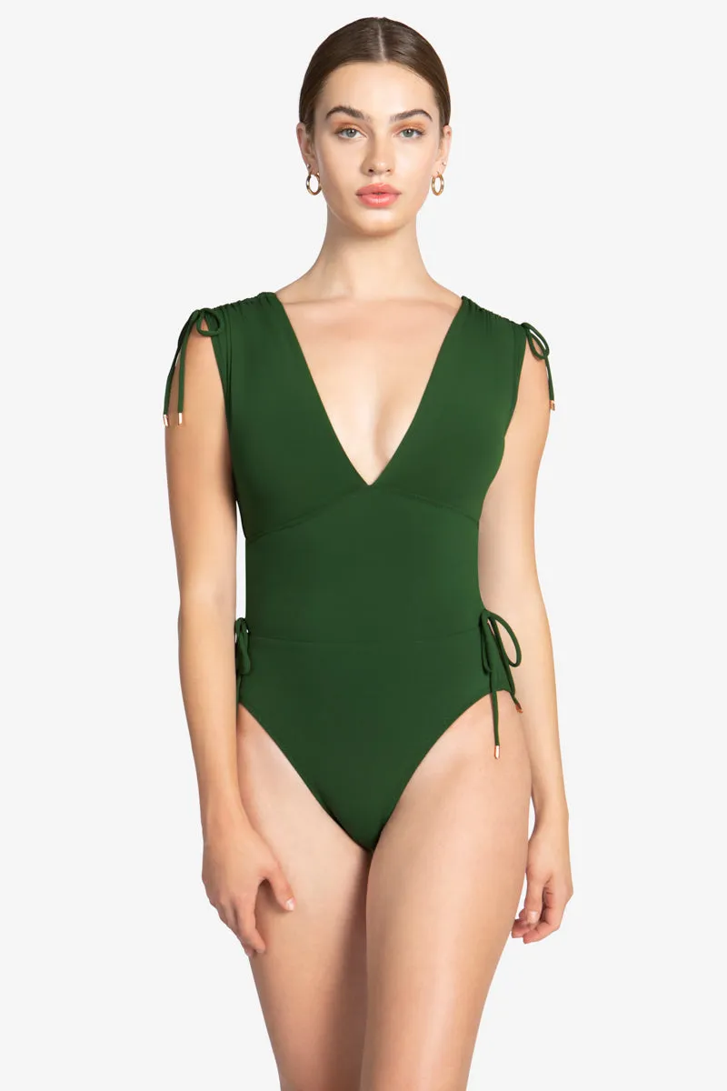 AUBREY V PLUNGE ONE PIECE - Spring Edition