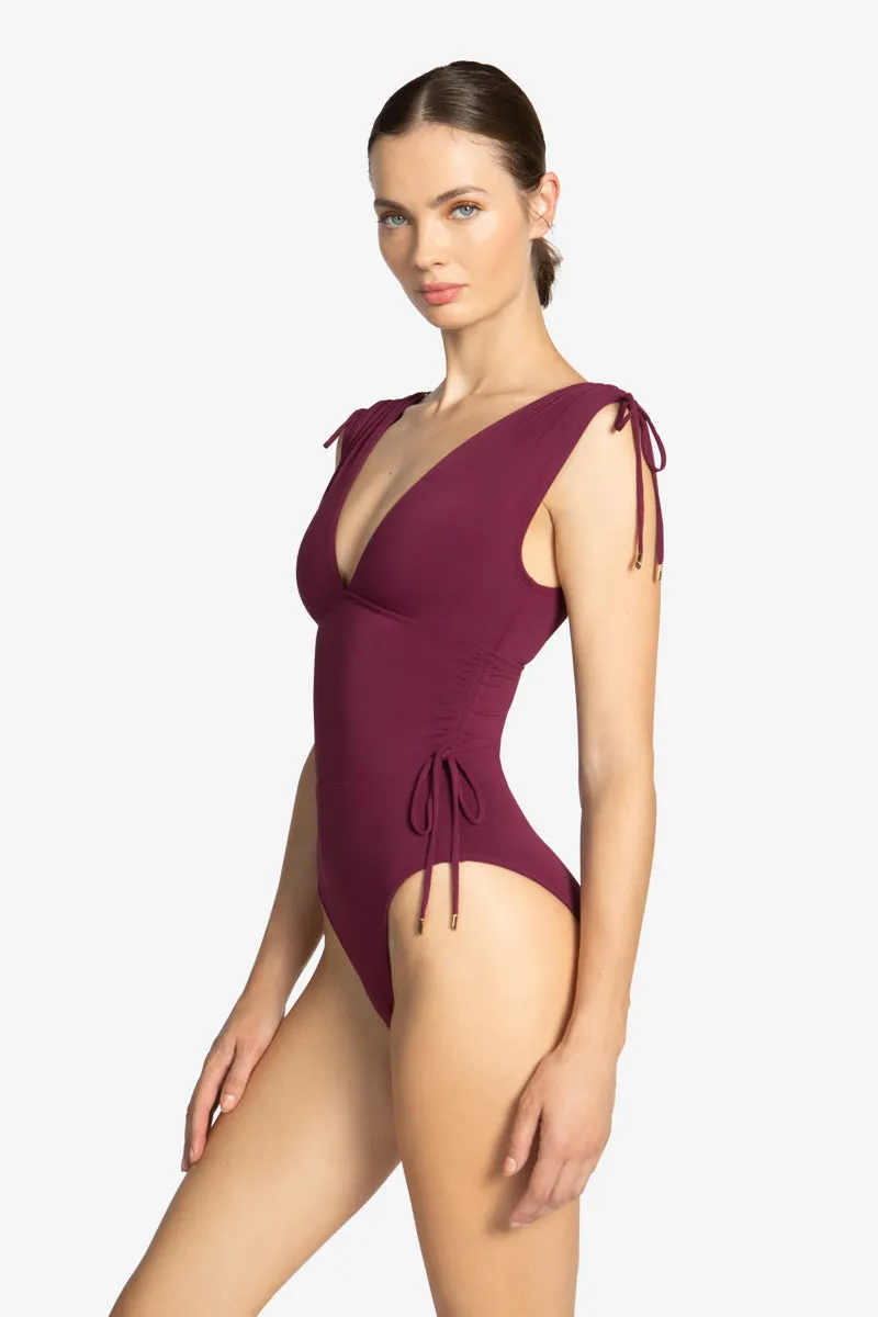 AUBREY V PLUNGE ONE PIECE - Spring Edition