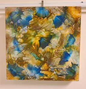 Bahama Dreams Encaustic Painting - 2024 Small Treasures Series