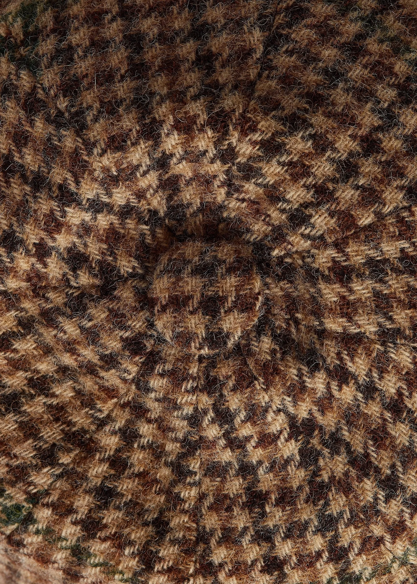 Baker Boy Cap (Hailes Green Tweed)