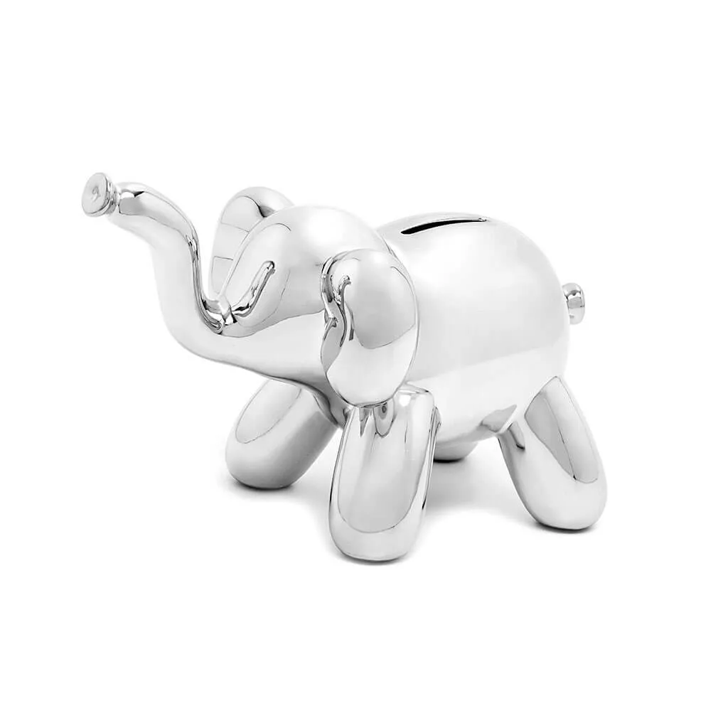 Balloon Baby Elephant Silver