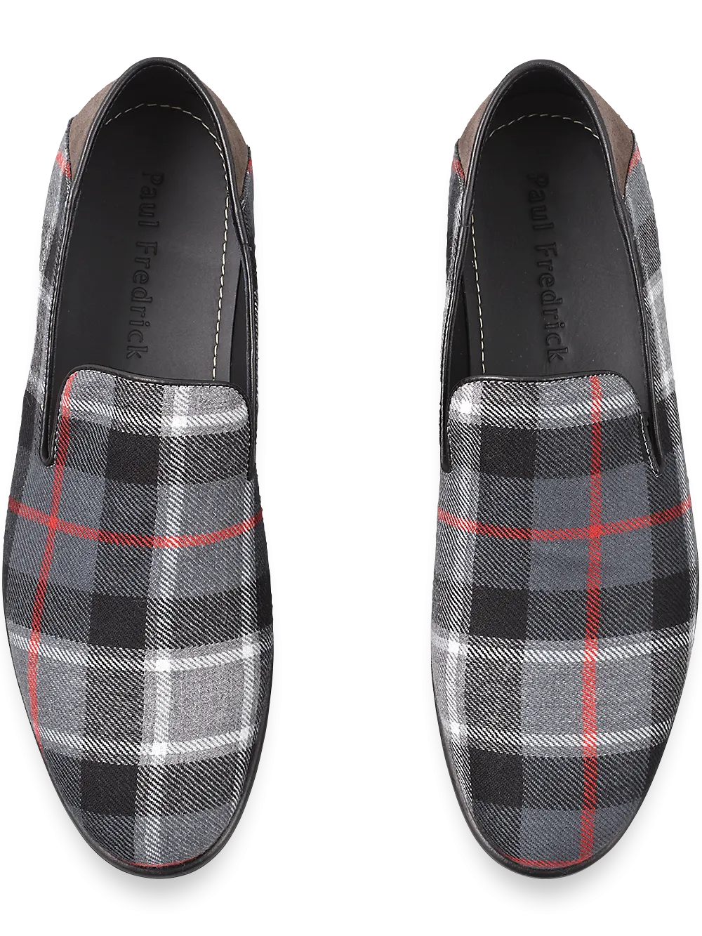 Baxter Loafer - Black Plaid