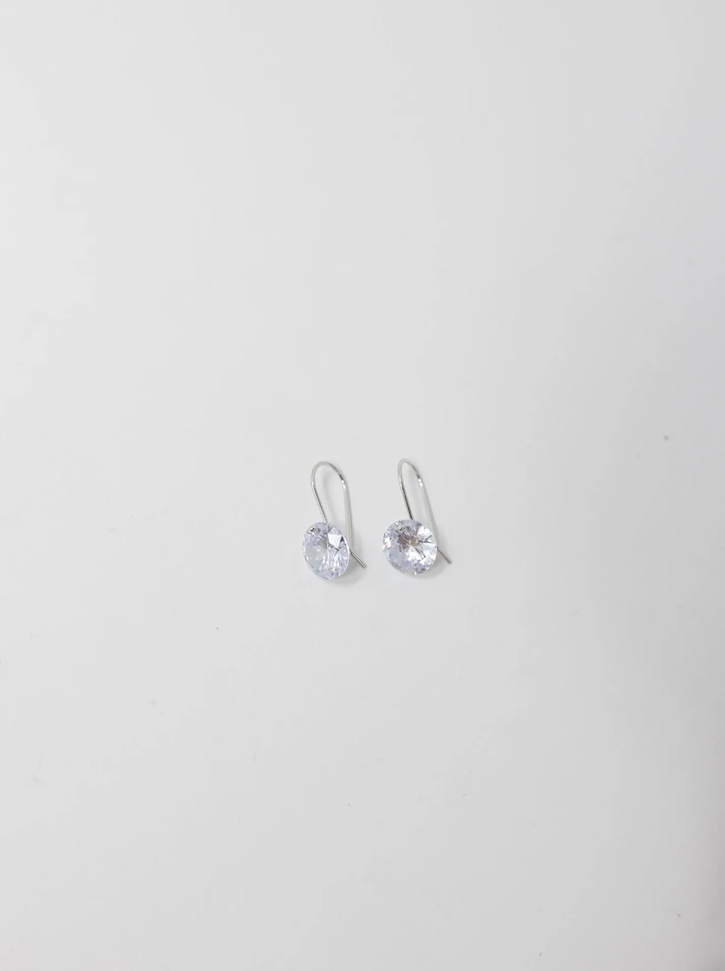 Big Cubic Drop Earrings