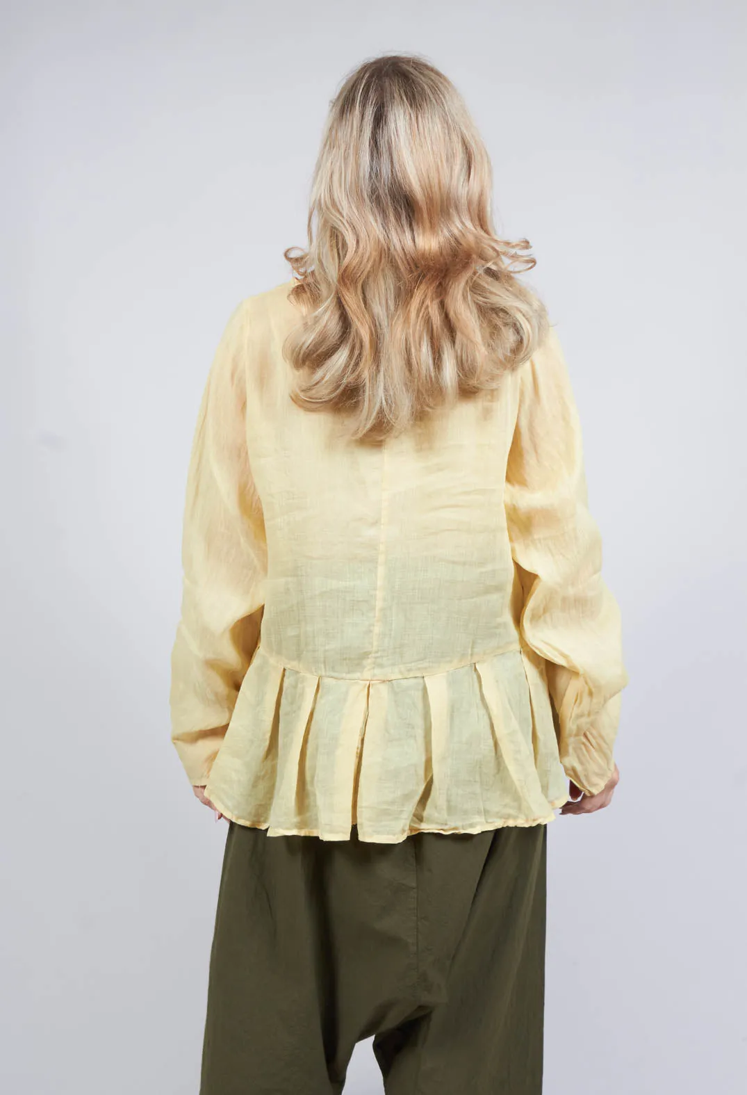 Bluteilen Shirt in Lowe Yellow