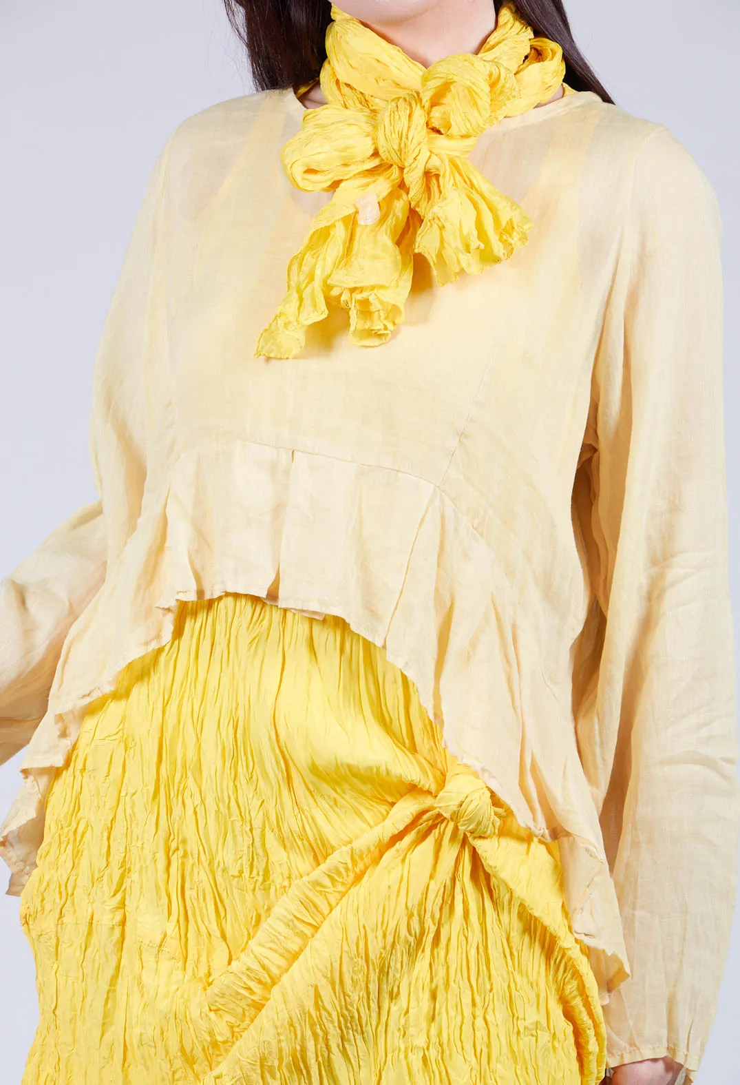 Bluteilen Shirt in Lowe Yellow