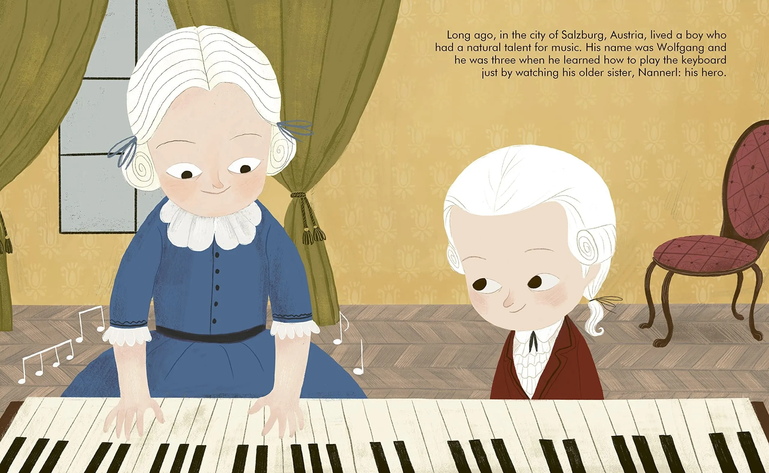 Book - Little People, Big Dreams - Mozart