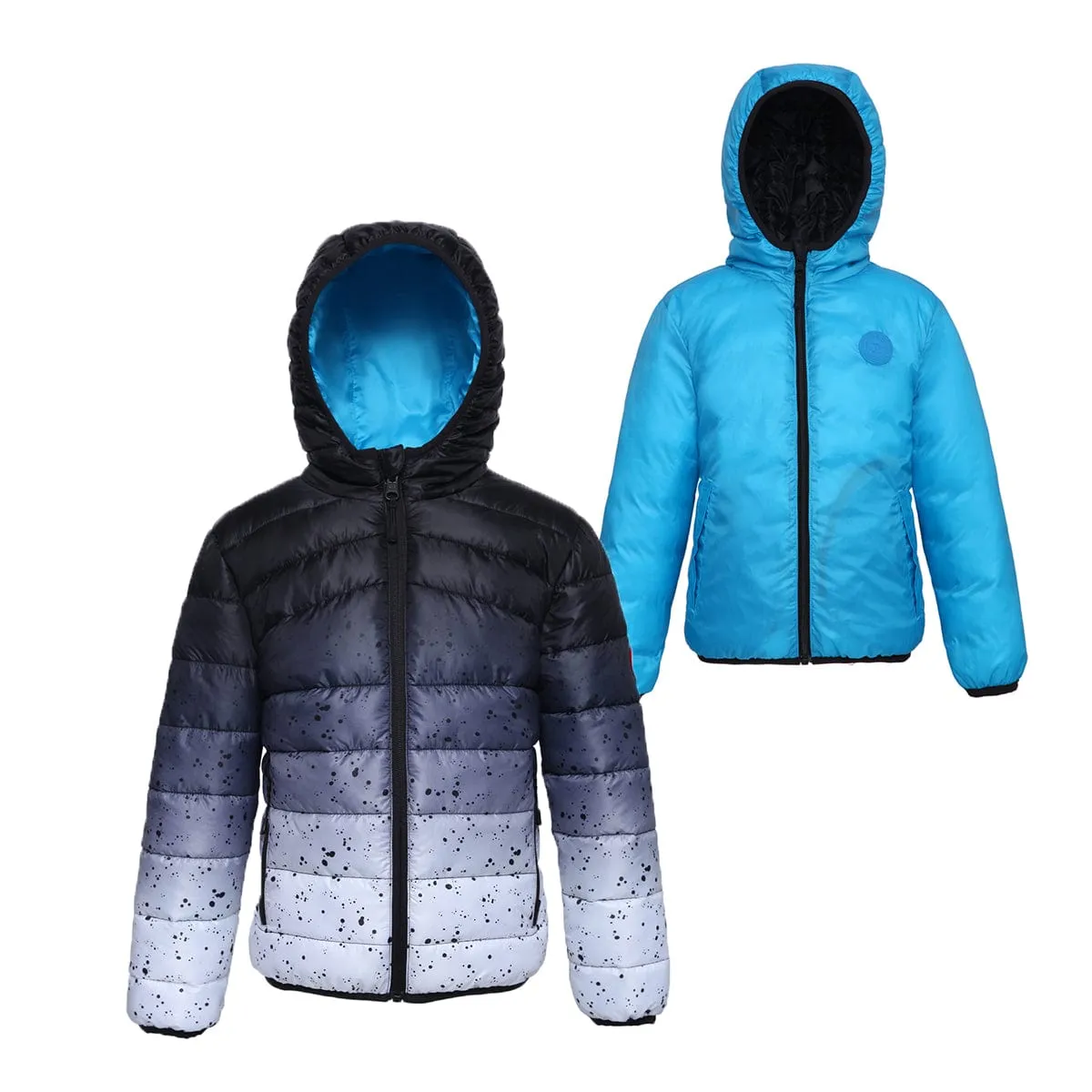 Boys' Reversible Lightweight Puffer Jacket