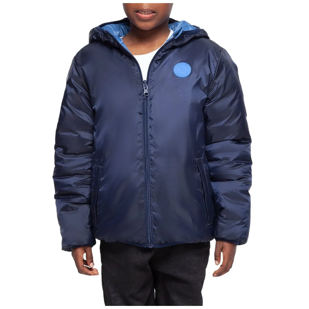 Boys' Reversible Lightweight Puffer Jacket