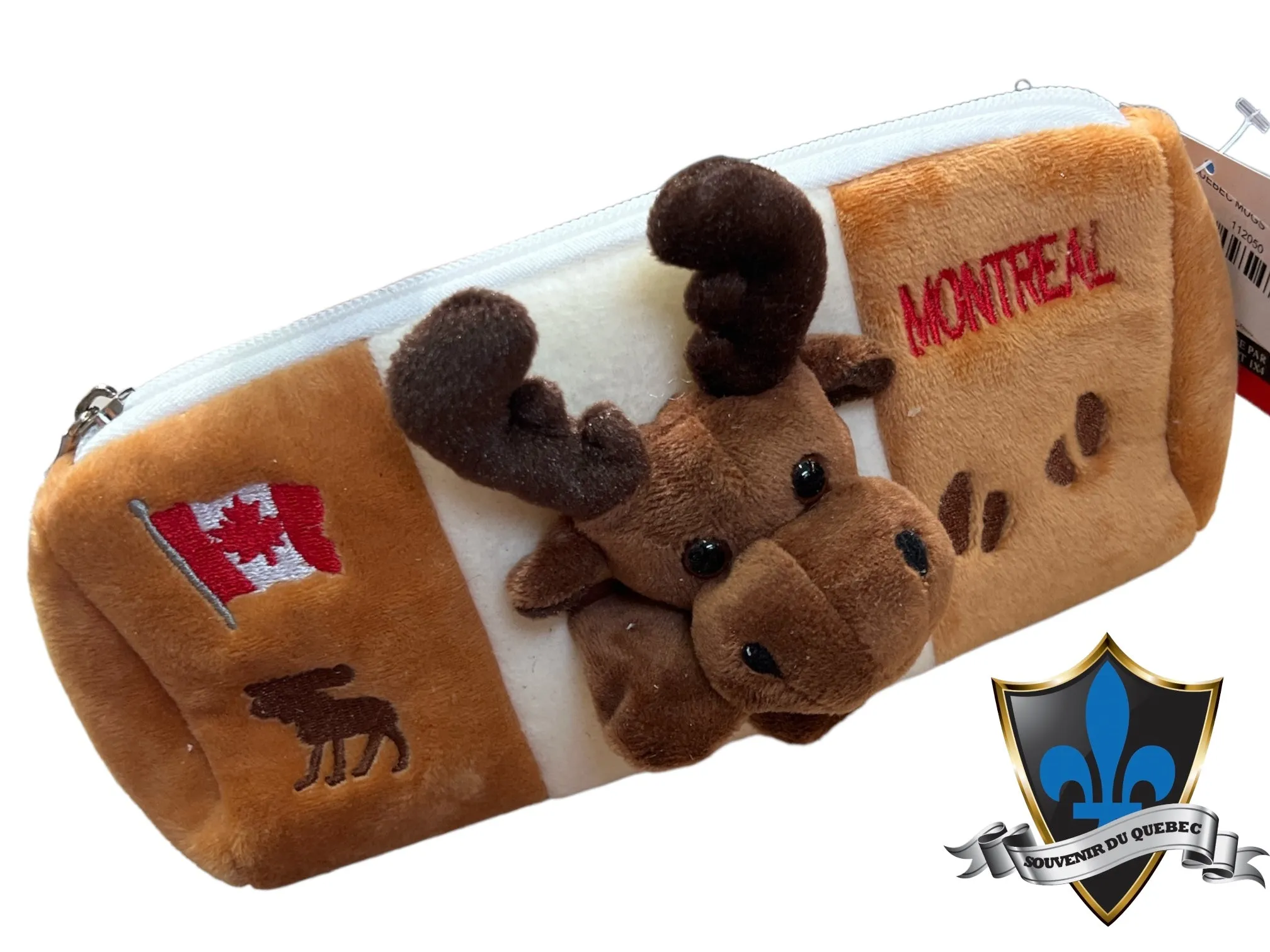 Canadian Bear Plush Pencil Case