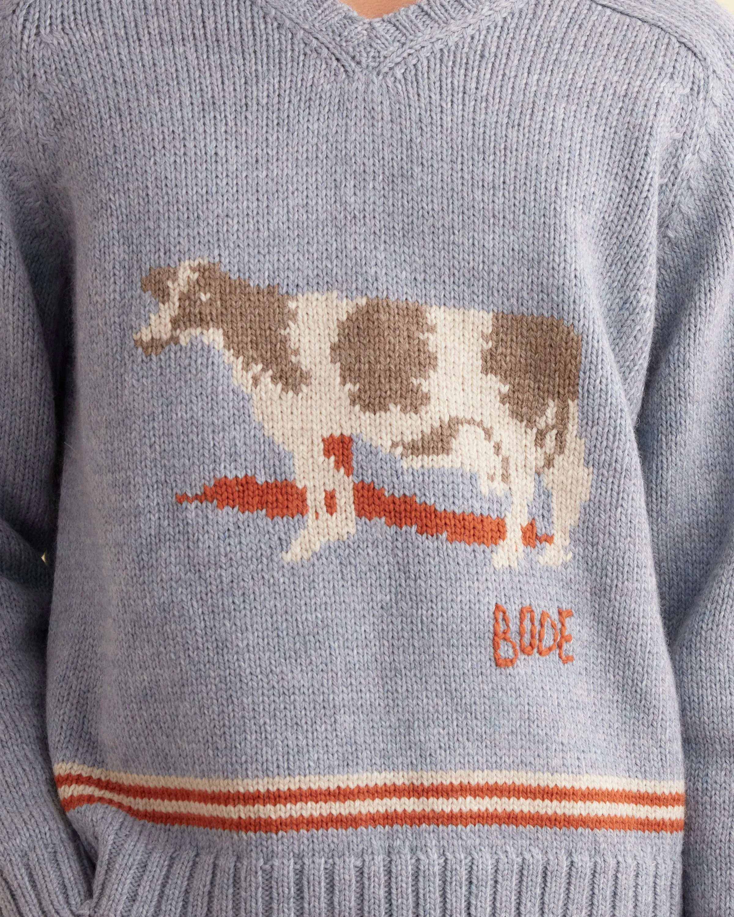 Cattle Sweater - Blue