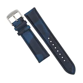 Classic LPA Camo Leather Strap in Blue Camo