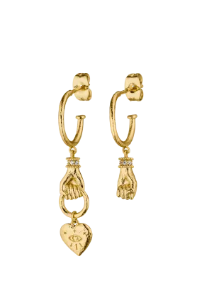 Cleo Earrings 18K Gold Plated