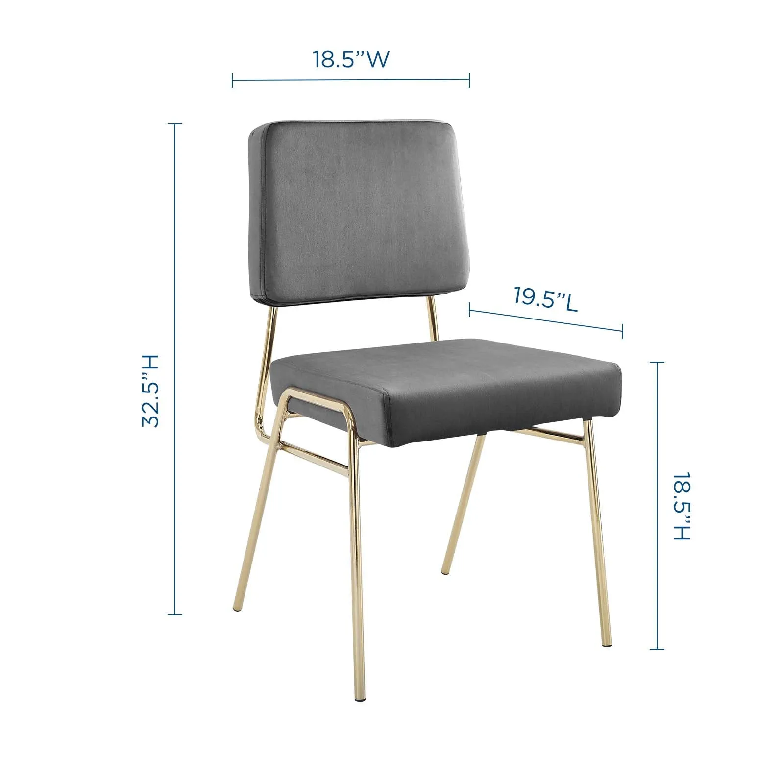 Craft Performance Velvet Dining Side Chair