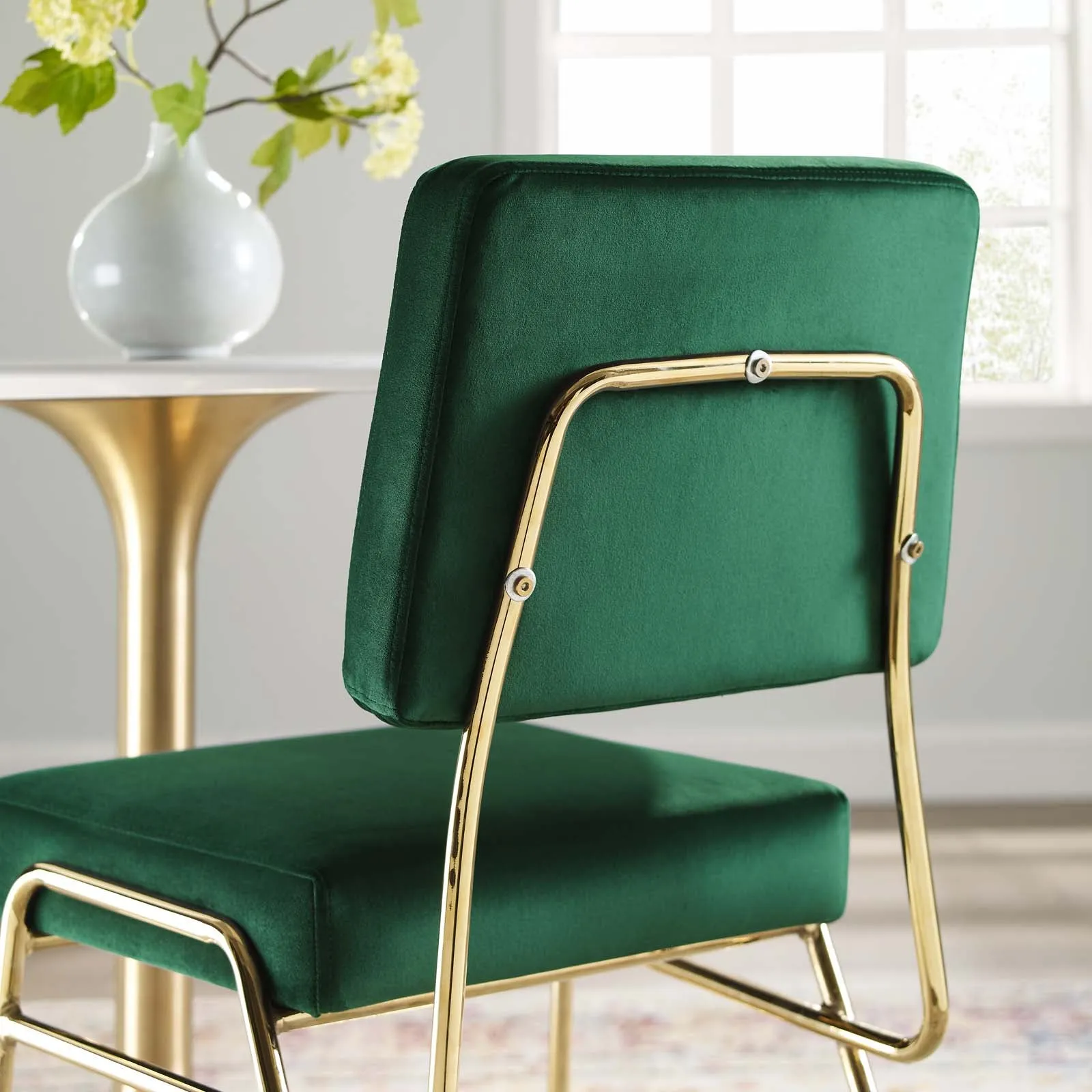 Craft Performance Velvet Dining Side Chair