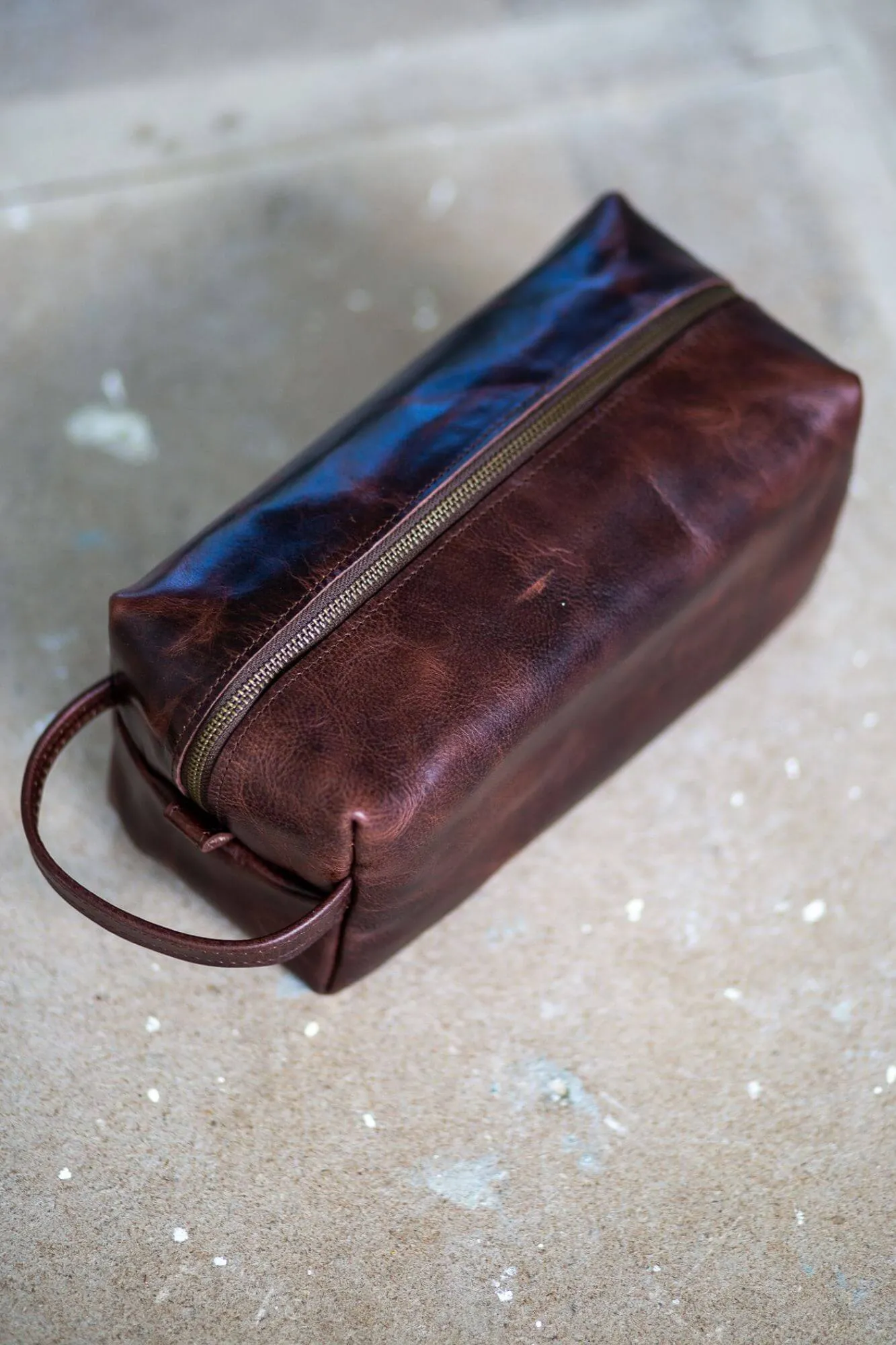 Dark Crunch Toiletry Bag