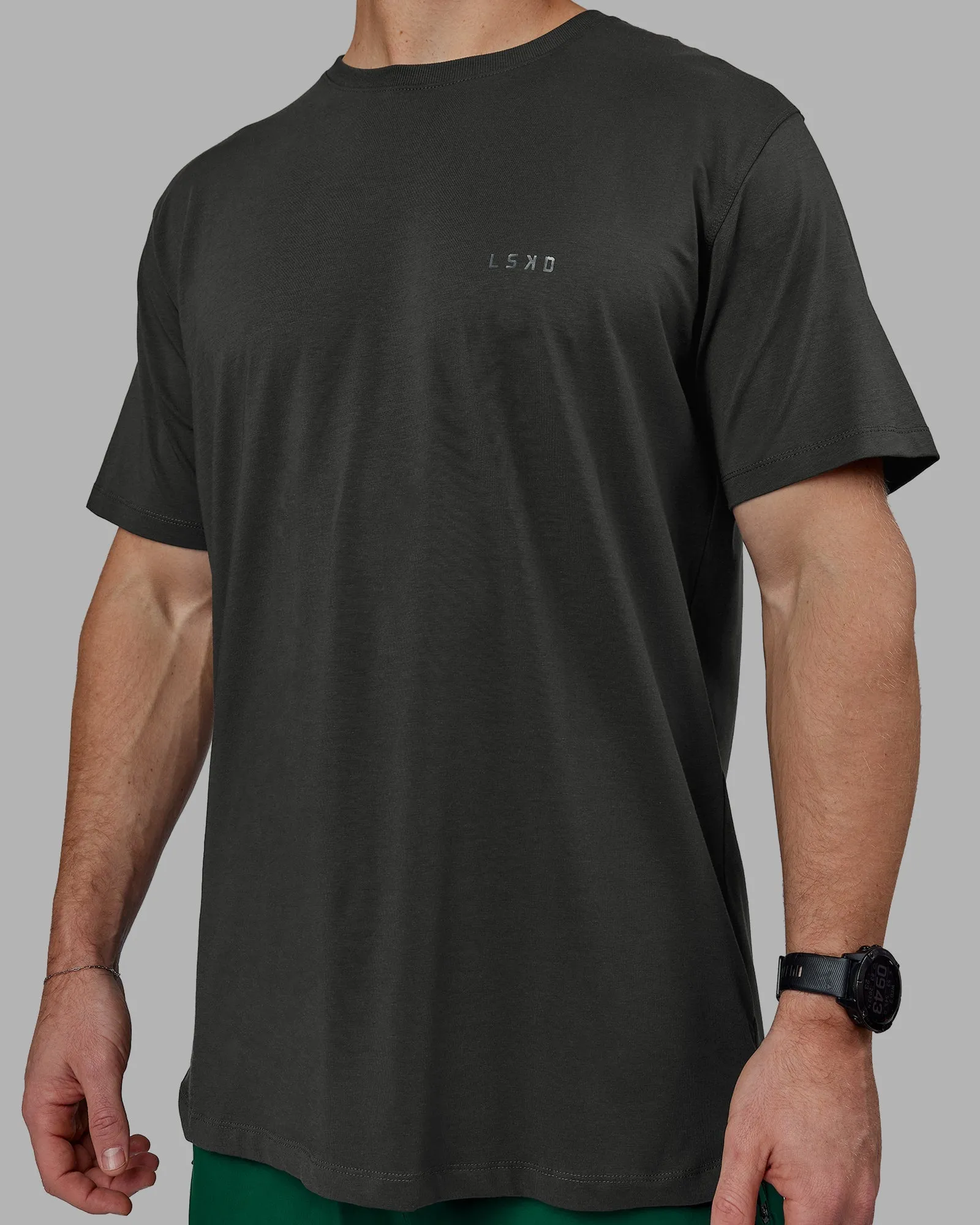 Deluxe PimaFLX Tee - Pirate Black