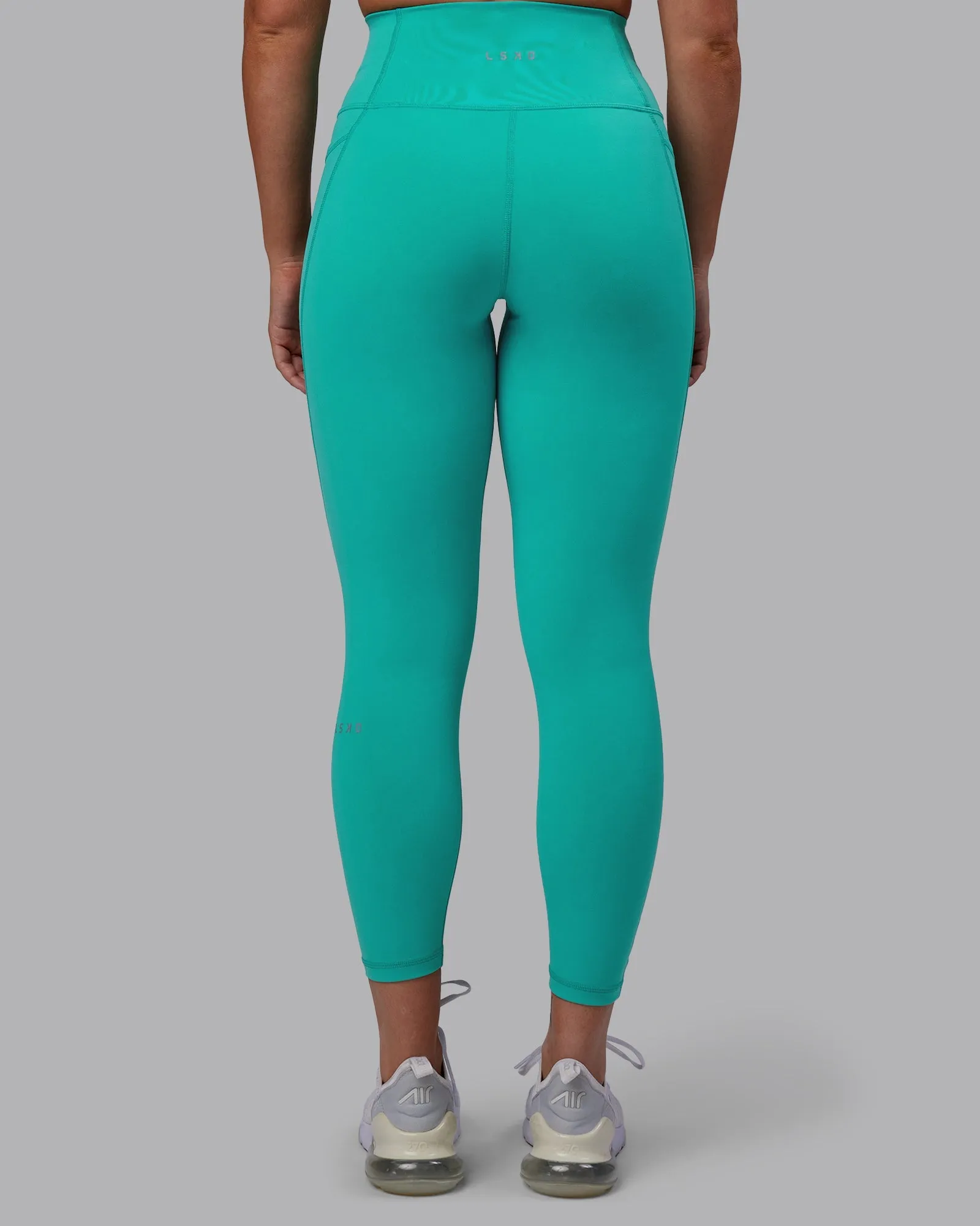 Fusion 7/8 Length Leggings - Turquoise Tide