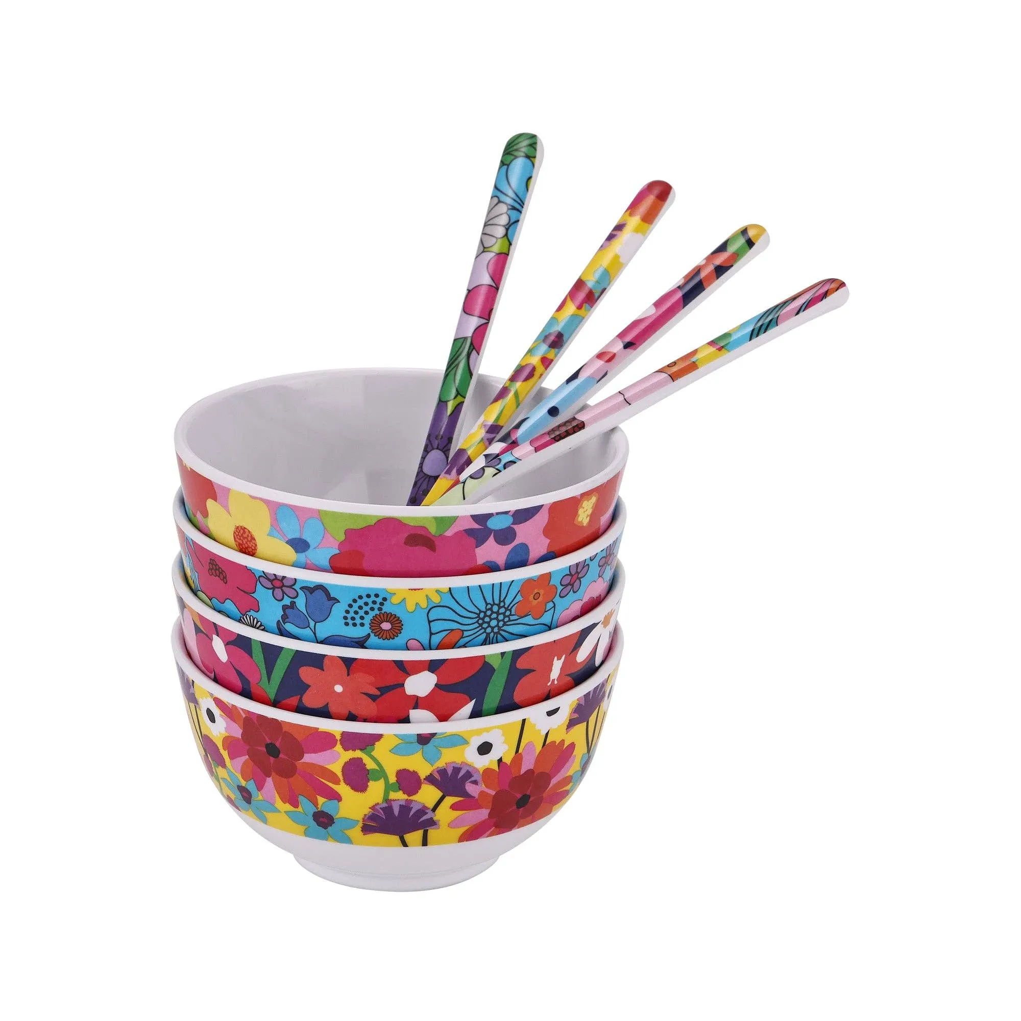 Garden Floral Mini Bowl Set