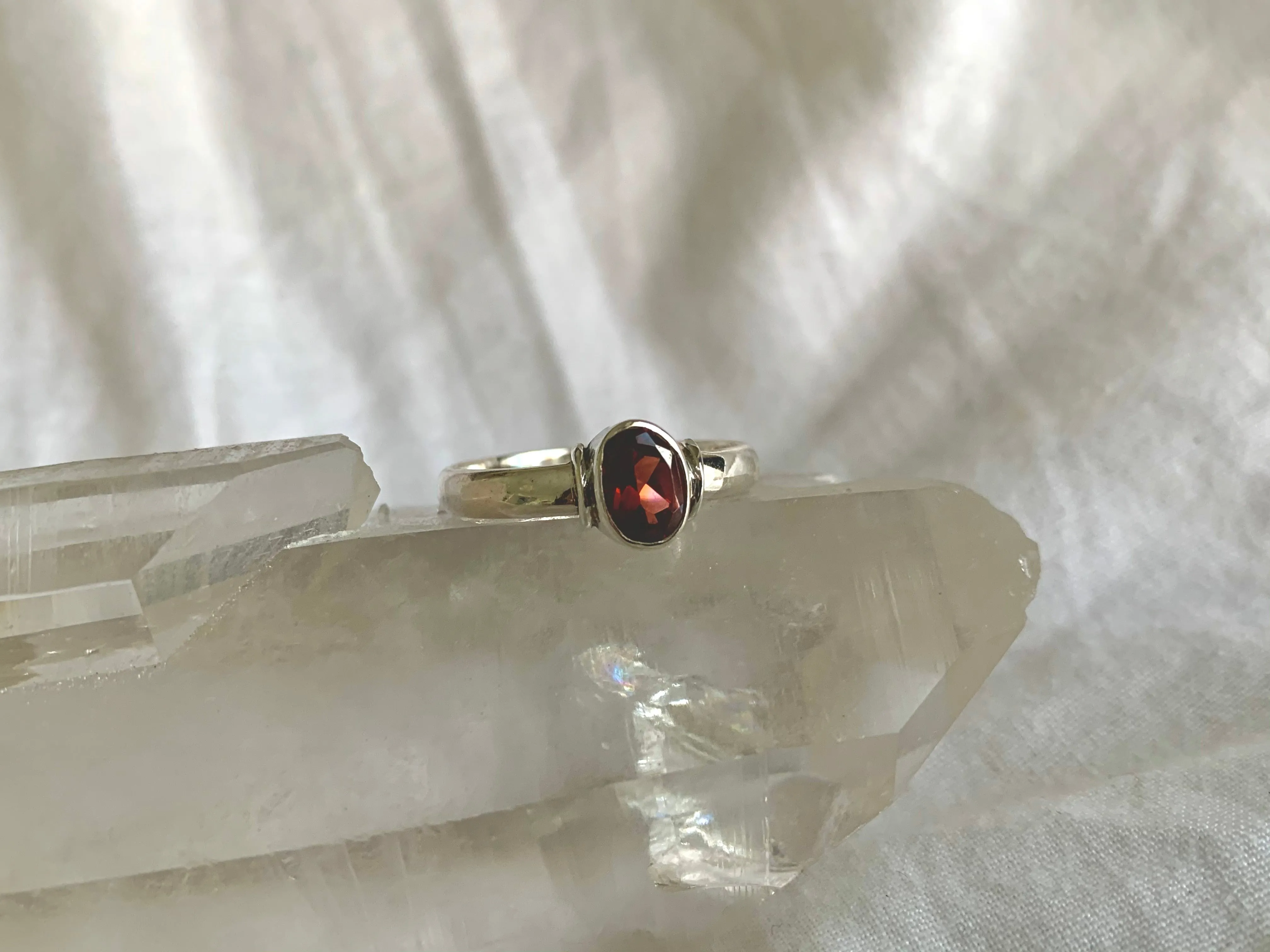 Garnet Danae Ring