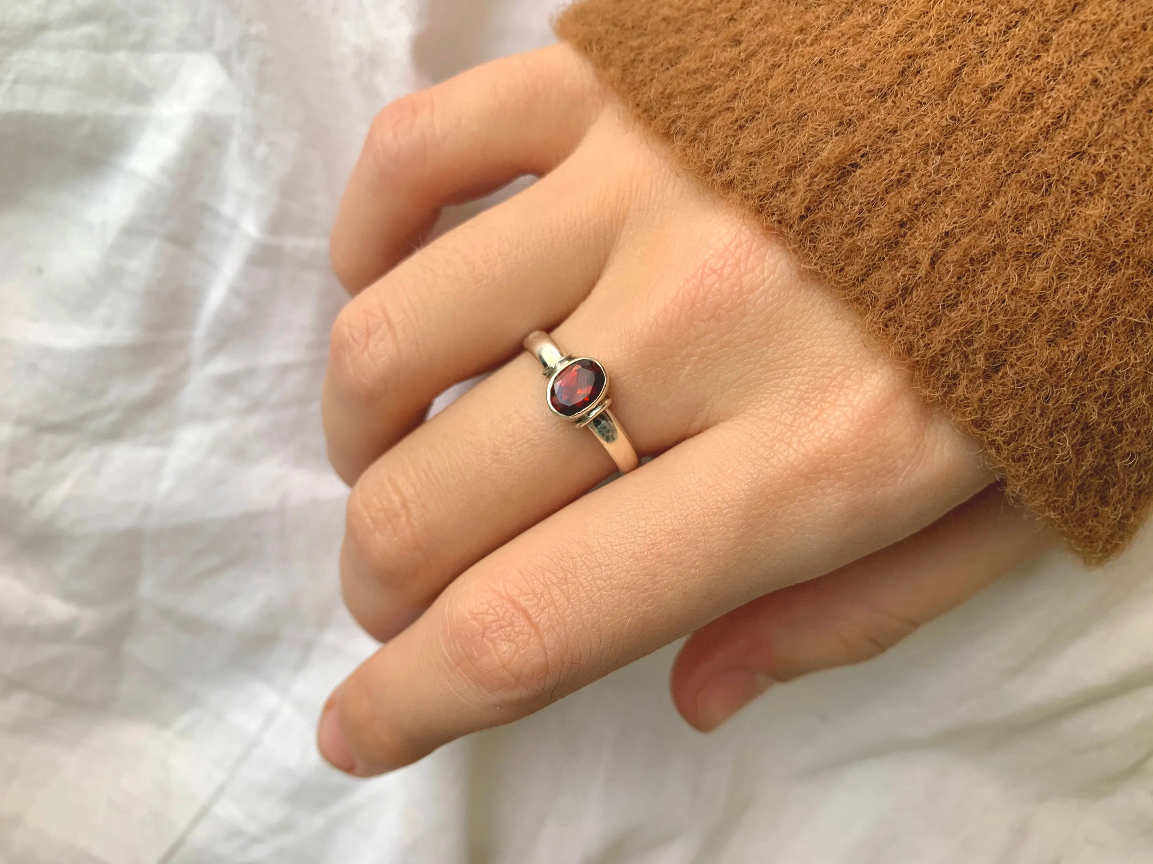 Garnet Danae Ring