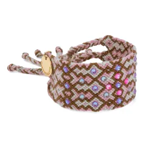 Girl Power Bracelet - Rose Brown