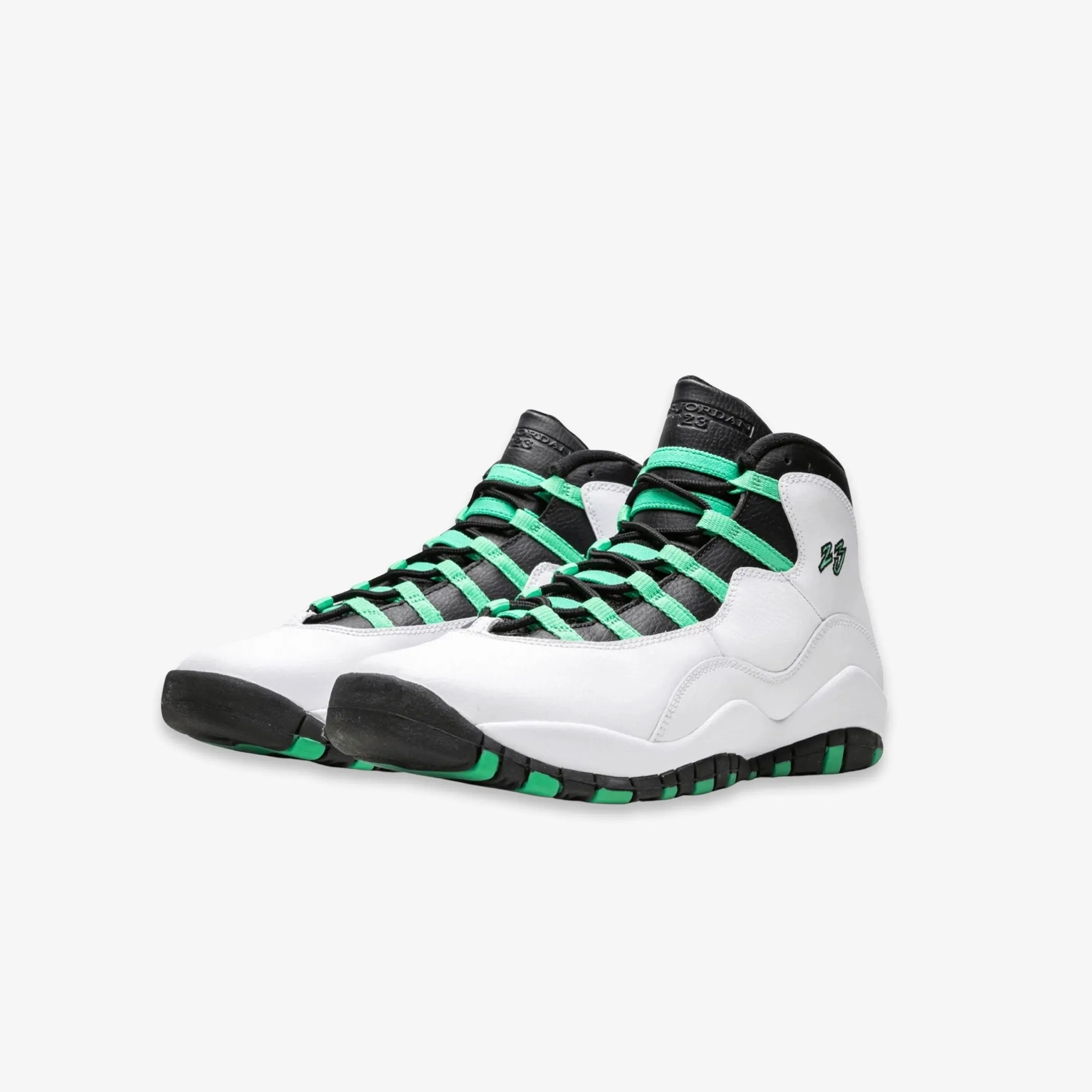 (GS) Air Jordan 10 Retro 30th 'Verde' (2015) 705180-118