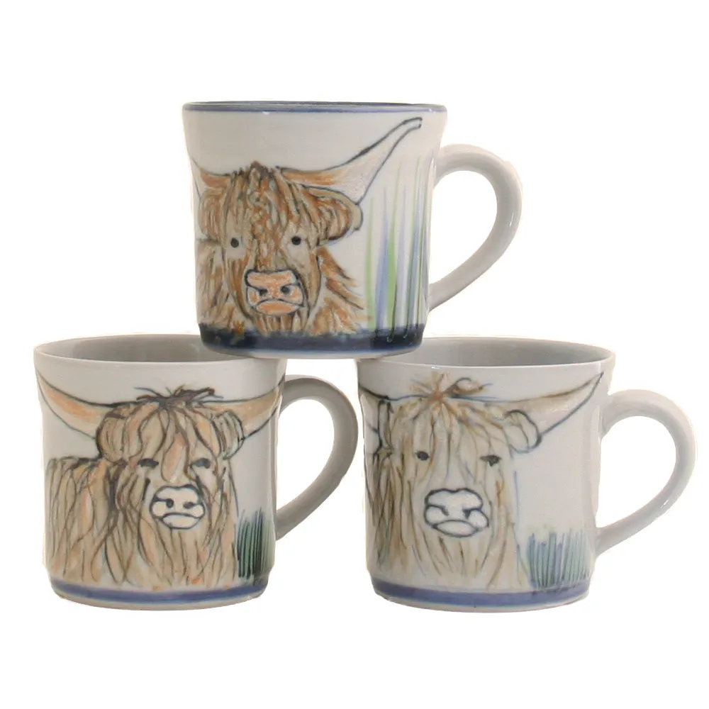 Highland Stoneware Highland Cow Mug - 1/2 Pint