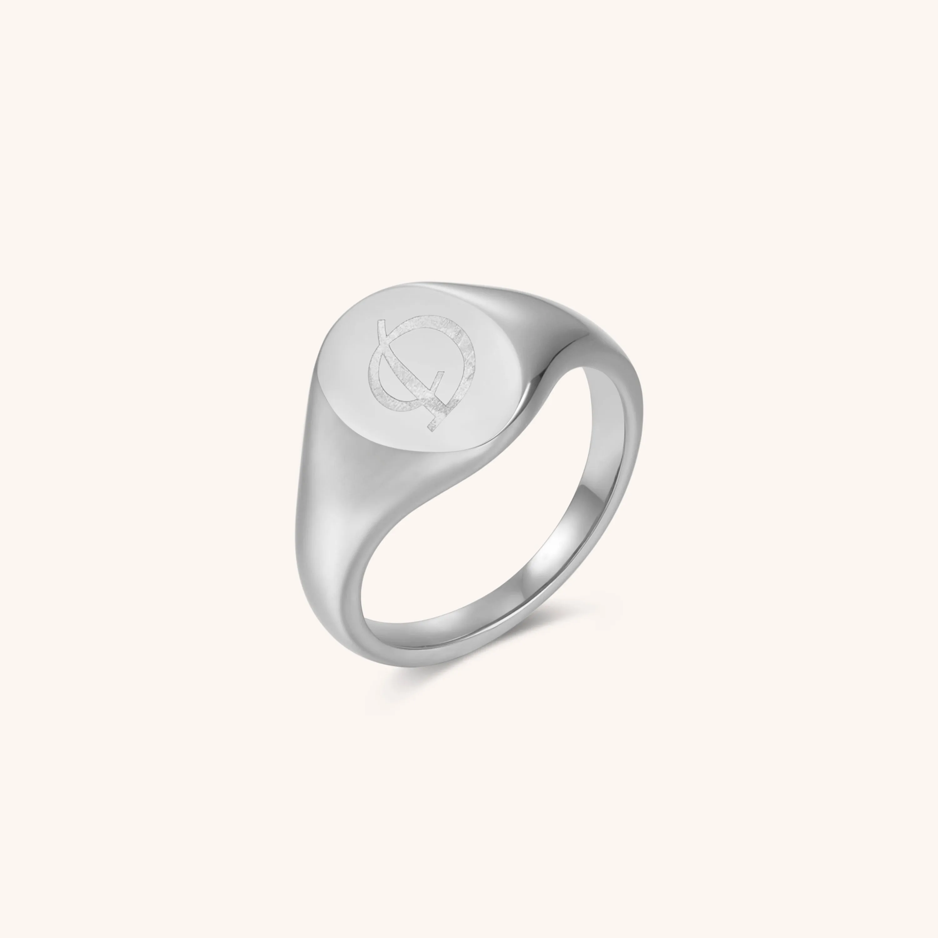 Initial Signet Ring - C