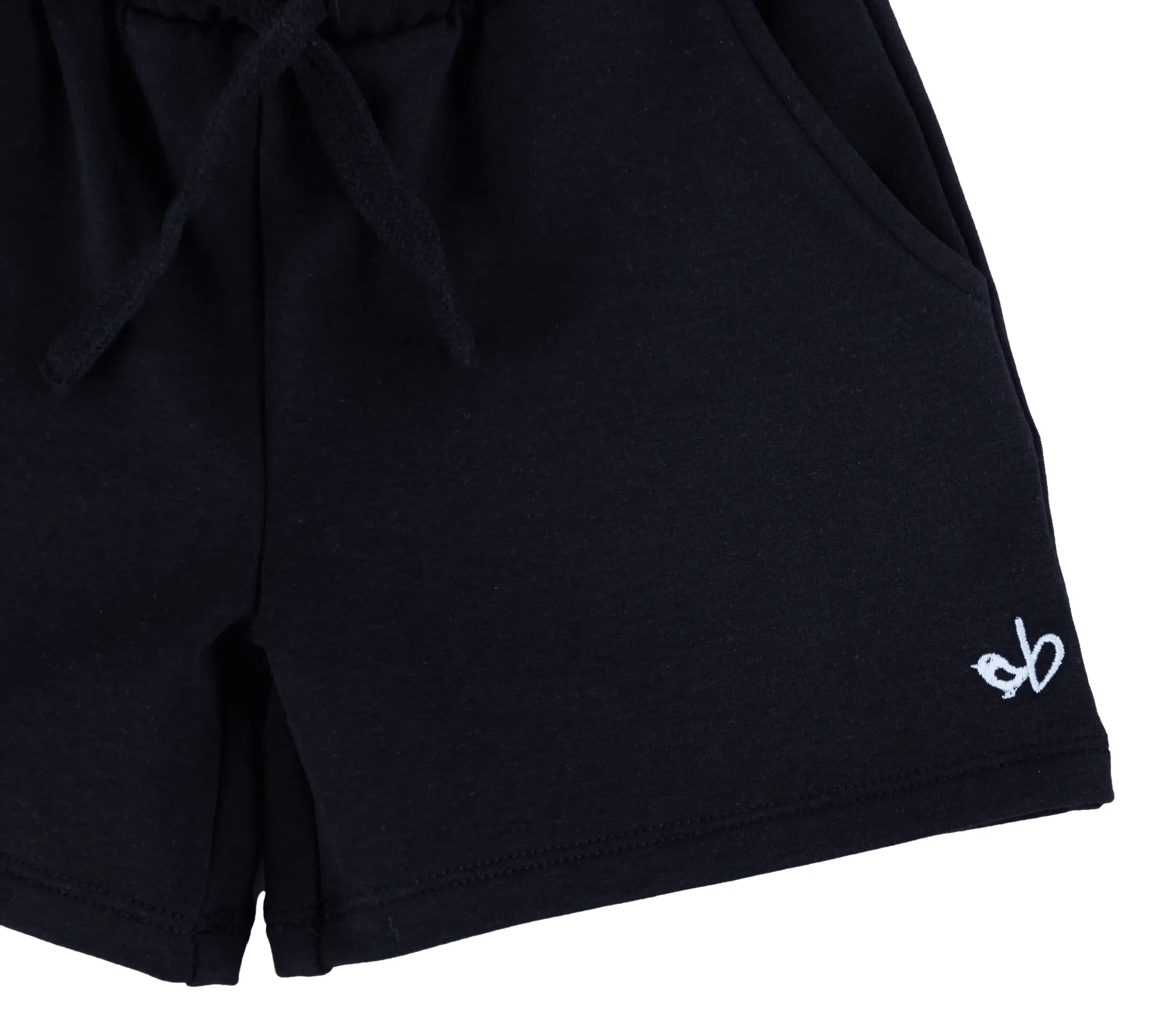 Jet Black Shorts