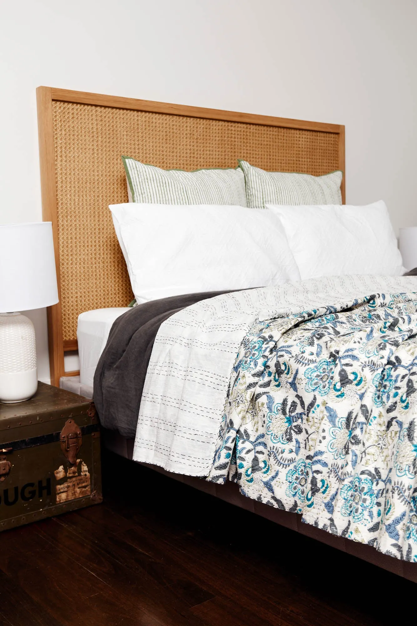 Kantha Quilt Passion Vine