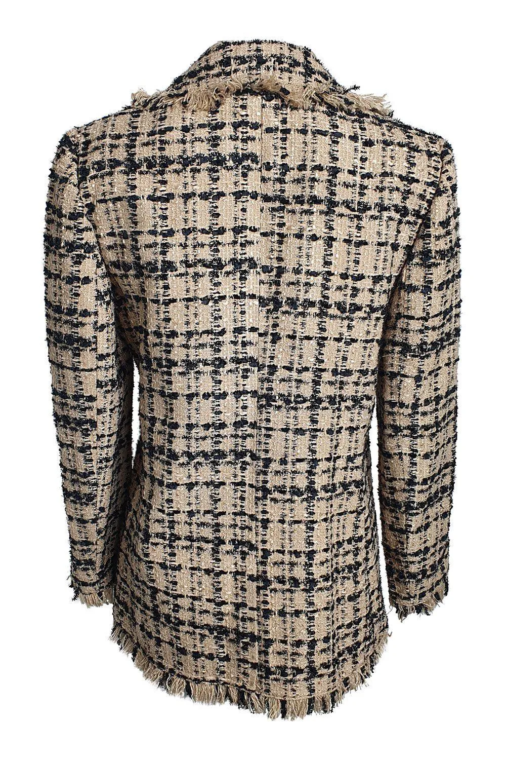 KATE SPADE New York Bi Colour Heart It Tweed Blazer (US 04 | UK 08)