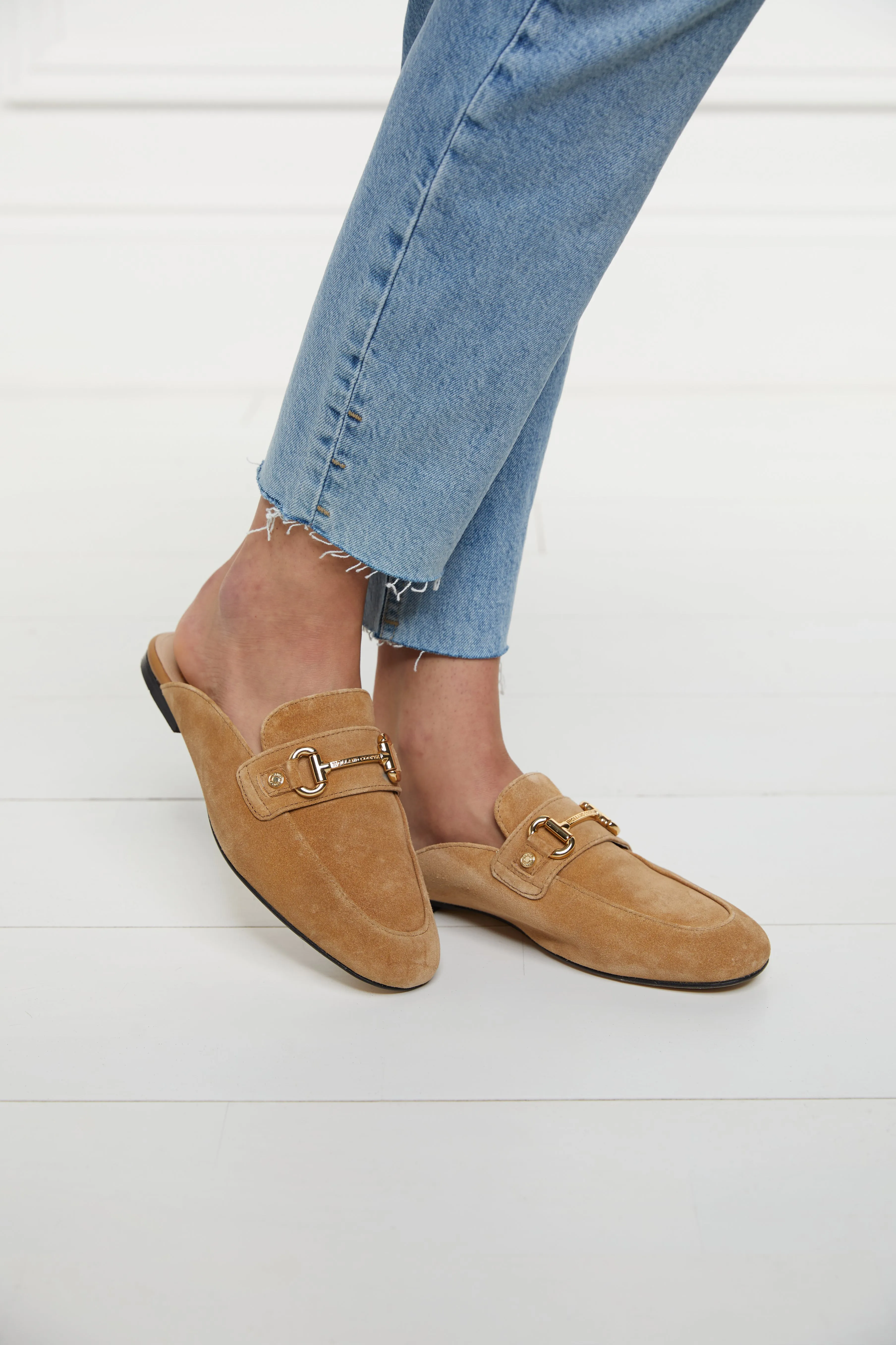 Kingston Horse Bit Loafer (Tan Suede)