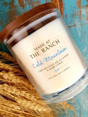 Made At The Ranch Candle- Cold Mountain