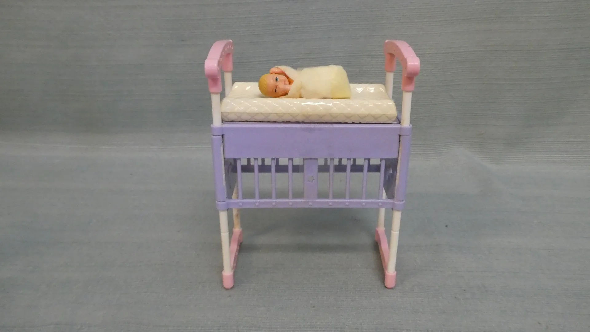 Mattel Barbie Happy Family Dolls, Swing & Crib Collection