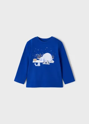 Mayoral Baby Boy Royal Blue Top