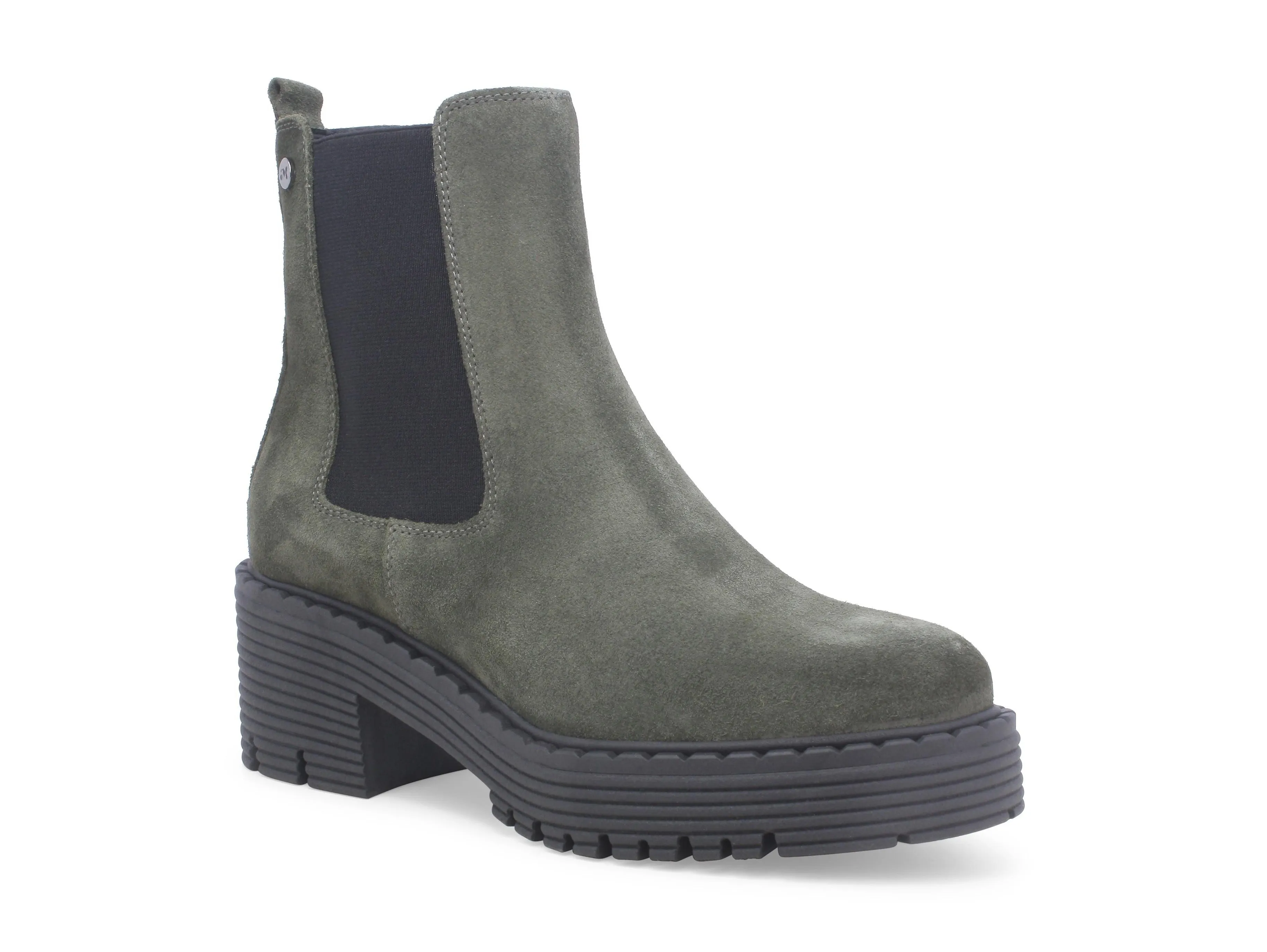 Melluso Stivaletti Invernali Chelsea Boots Camoscio