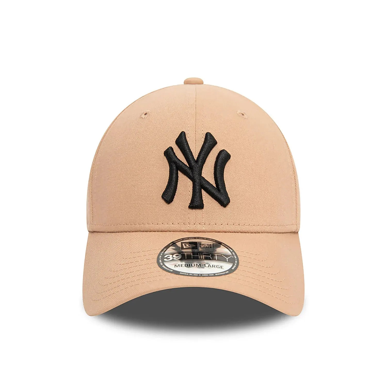 NEW ERA New York Yankees League Essential Beige 39THIRTY Stretch Fit Cap