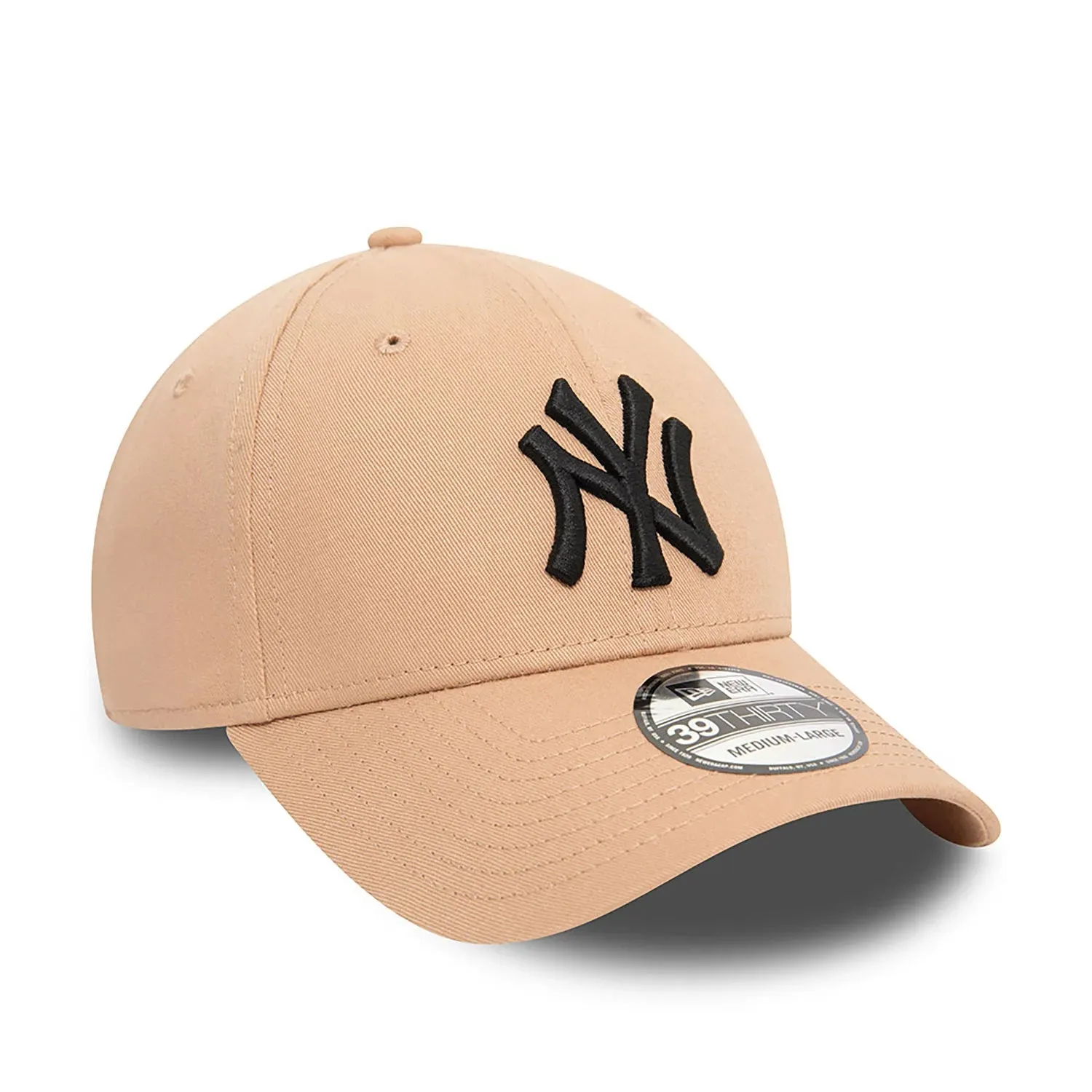 NEW ERA New York Yankees League Essential Beige 39THIRTY Stretch Fit Cap