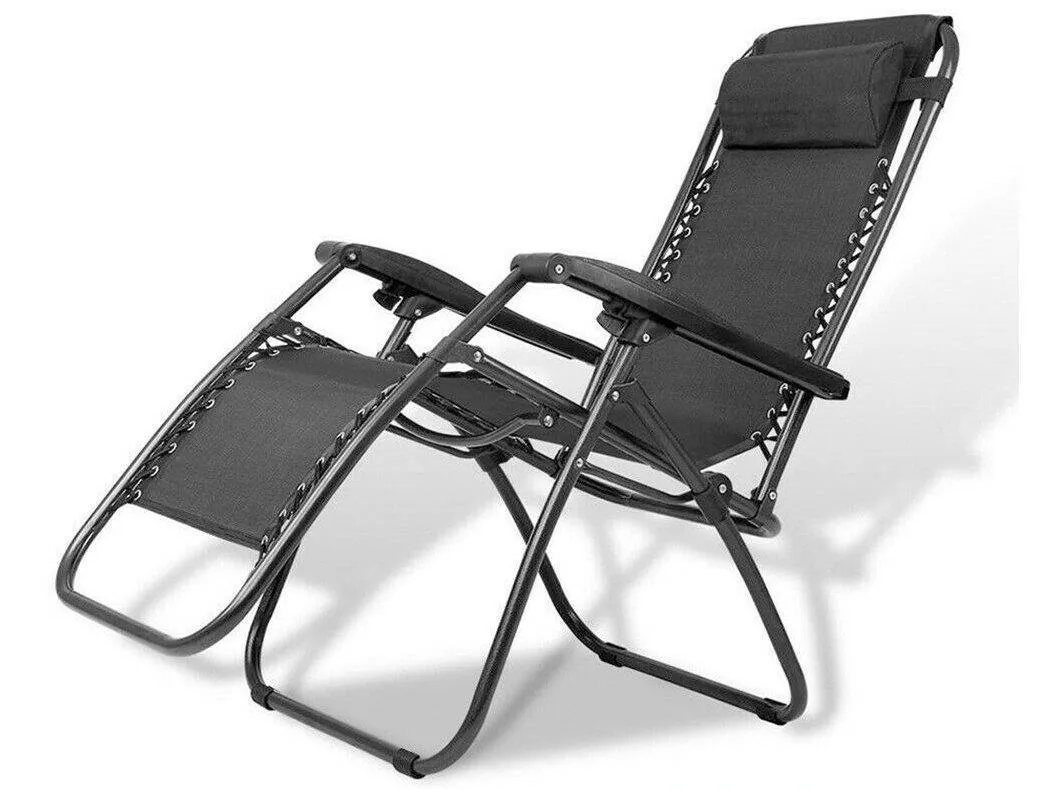 Outdoor Beach/Camping Folding Sun Lounge Recliner Chair